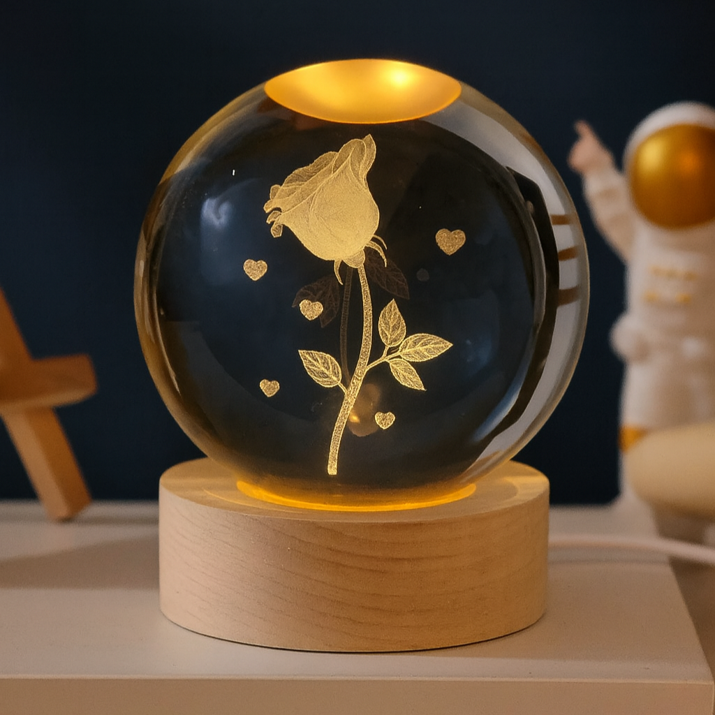 Rose Lamp
